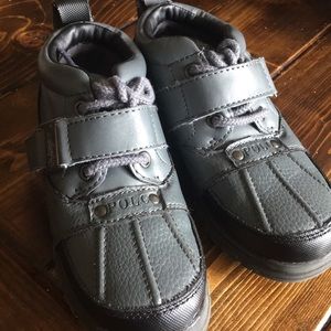 Kids RL Polo Ankle Boots Size 11